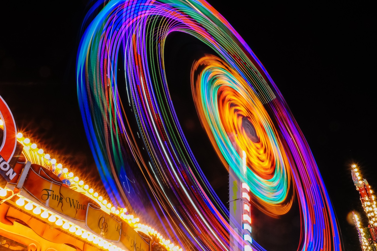 Ferris wheel at a fair